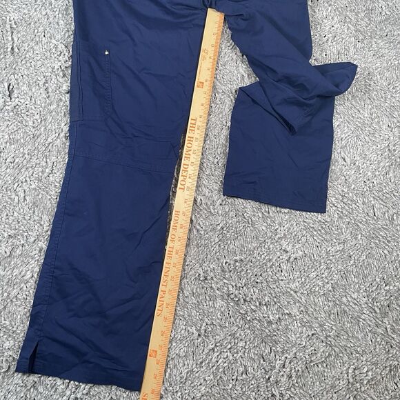 Purple Label Healing Hands Scrub Set Women’s Small Navy Blue Long Sleeve Nurse - Picture 5 of 7